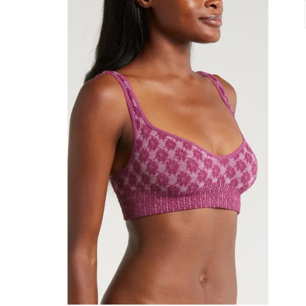 Free People Just Like That Bralette - Amarnth NWT